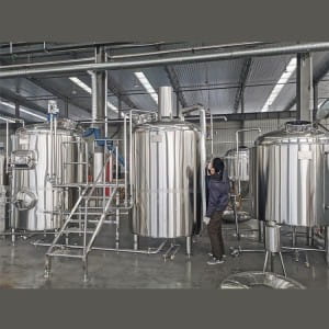  » Brewery Equipment 1000L Beer Brewing System With Three-Vessel Brewhouse