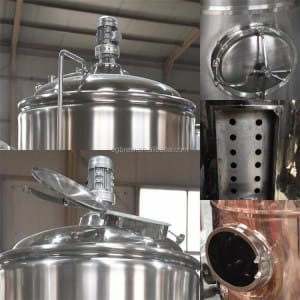  » 500l Customized Micro Craft Beer Brewery For Sale With Two-Vessel Brewhouse System 